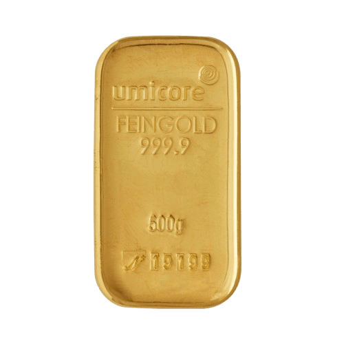 500 gram goudbaar