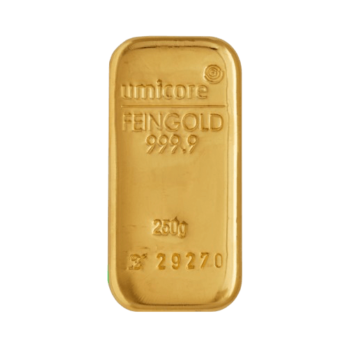 250 gram goudbaar