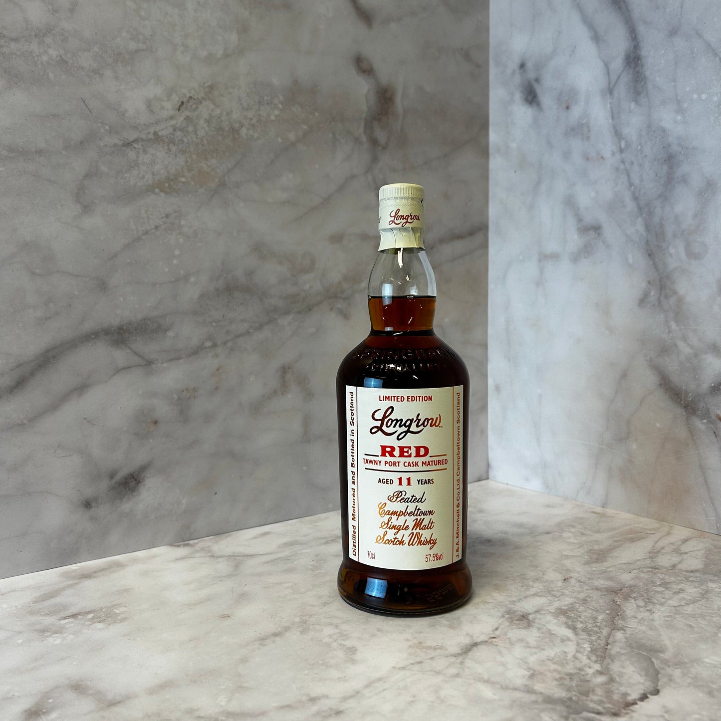 Longrow 11 years Red Tawny port