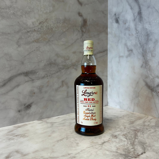 Longrow 11 years Red Tawny port